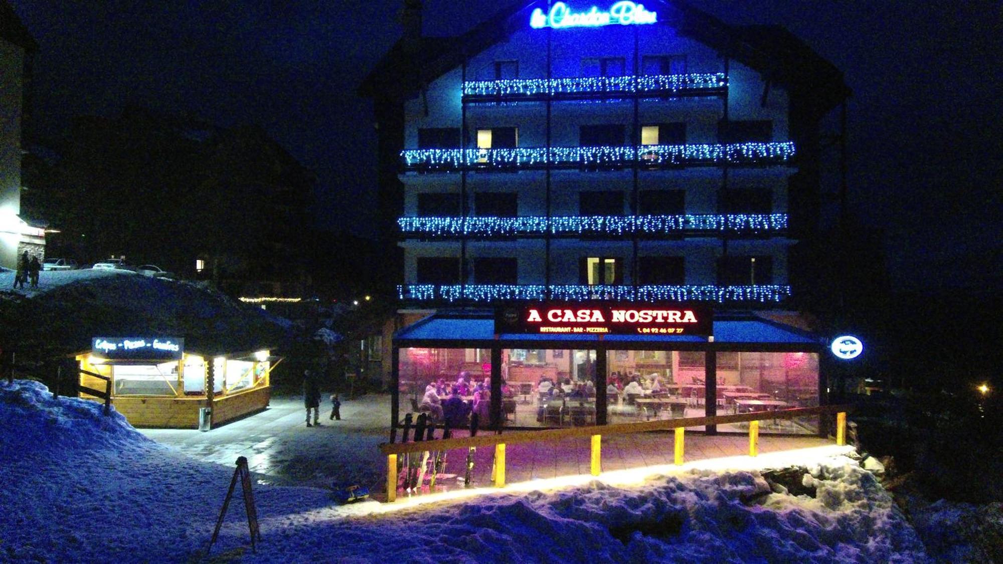 Hotel Le Chardon Bleu Risoul Exterior foto
